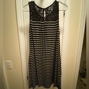 Women’s striped tank dress